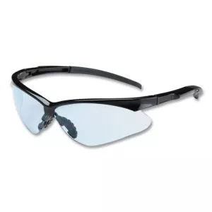 adversary optical safety glasses, scratch-resistant, light blue lens, black frame-BOU250280003