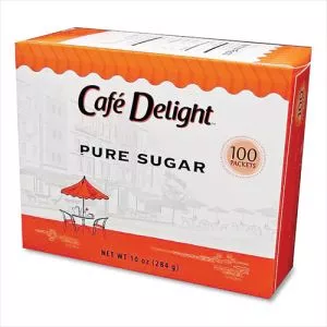 Pure Sugar Packets, 0.10 Oz Packet, 100 Packets/box-DXC23310