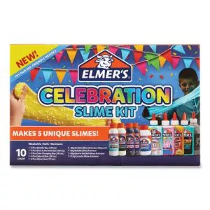 Slime Celebration Kit, 36.97 Oz, Assorted Colors-EPI2091060