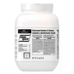 Powdered Sanitizer/cleanser, 10 Lb Bucket, 3/carton-PGC02580