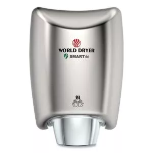 SMARTDRI HAND DRYER, 110-120 V, 9.33 X 7.67 X 12.5, BRUSHED STAINLESS STEEL-WRLK973A2