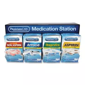 Medication Station, Aspirin, Ibuprofen, Non Aspirin Pain Reliever, Antacid-ACM90780