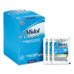 Complete Menstrual Caplets, Two-Pack, 50 Packs/box-FAO90751