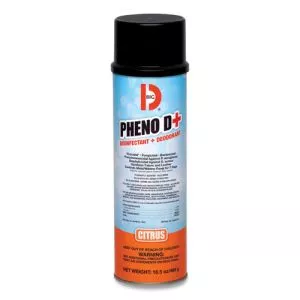 Pheno D+ Aerosol Disinfectant/deodorizer, Citrus Scent, 16.5 Oz Aerosol Spray Can, 12/carton-BGD33700