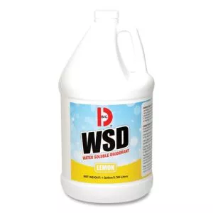 Water-Soluble Deodorant, Lemon Scent, 1 Gal Bottle, 4/carton-BGD1618