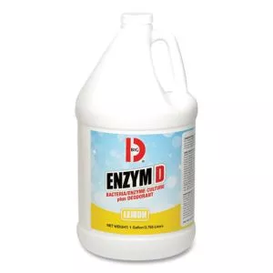 Enzym D Digester Liquid Deodorant, Lemon, 1 Gal Bottle, 4/carton-BGD1500