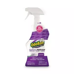 Rtu Odor Eliminator And Disinfectant, Lavender, 32 Oz Spray Bottle, 12/carton-ODO910162QC12