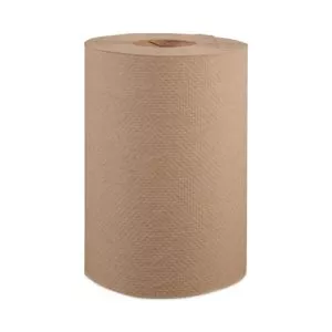 Hardwound Roll Towels, 1-Ply, 8" x 350 ft, Natural, 12 Rolls/Carton-WIN108