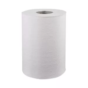 Hardwound Roll Towels, 1-Ply, 8" x 350 ft, White, 12 Rolls/Carton-WIN109B