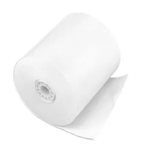 Impact Bond Paper Rolls, 3" X 150 Ft, White, 50/carton-ICX90740097