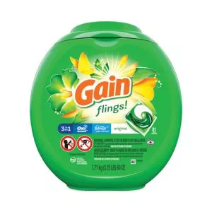 Flings Detergent Pods, Orginal, 81 Pods/Tub-PGC91792EA