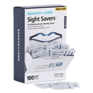 Sight Savers Premoistened Lens Cleaning Tissues, 8 x 5, 100/Box-BAL8574GM