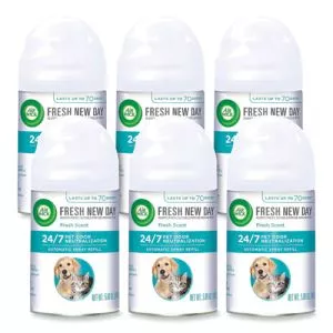 Pet Odor Neutralization Automatic Spray Refill, Fresh Scent, 5.89 oz Aerosol Spray, 6/Carton-RAC02719CT