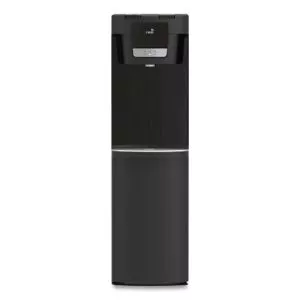 MaxxFill Flex Hot and Cold Water Dispenser, 2.11 gal/Hot Water per Hour, 12.2 x 14.2 x 42.33, Black/Stainless Steel-OAS506815C