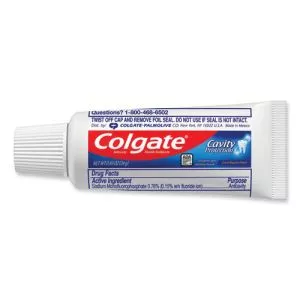 Toothpaste, Personal Size, 0.85 Oz Tube, Unboxed, 240/carton-CPC09782