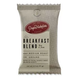 Premium Coffee, Breakfast Blend, 18/carton-PCO25184