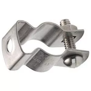 Conduit Hanger With Bolt and Nut, Zinc Plated Steel, Size 1, For 3/4 Rigid or EMT Conduit-2110BN
