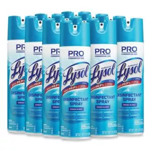 Disinfectant Spray, Fresh Scent, 19 Oz Aerosol Spray, 12/carton-RAC04675CT