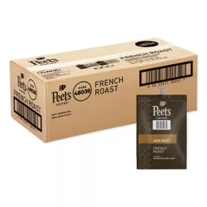 Flavia Ground Coffee Freshpacks, French Roast, 0.35 Oz Freshpack, 76/carton-PEELPC00263