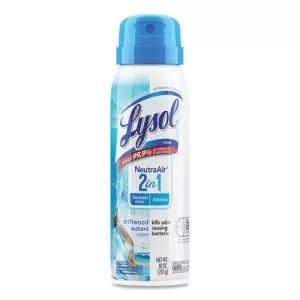 2 In 1 Disinfectant Spray Iii, Driftwood, 10 Oz Aerosol Spray, 6/carton-RAC98287CT