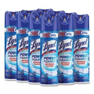 Power Foam Bathroom Cleaner, 24 Oz Aerosol Spray, 12/carton-RAC02569CT