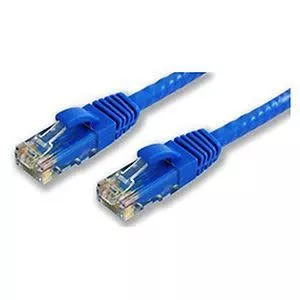 Cat 6 Snagless Molded Boot Patch Cables, 7 FT, Blue-CAT607BLB