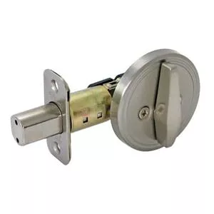 One Sided Deadbolt with No Cover in Satin Nickel-CID701US15