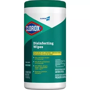 7 x 8 in. Disinfectant Wipes in White-CLO15949EA