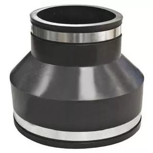 6 x 4 in. Concrete x Cast Iron and PVC Flexible Coupling-F100664