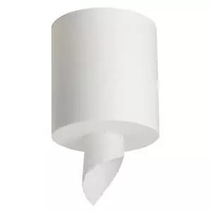 15 in. 1-Ply Regular Capacity Center-Pull Paper Towel in White (Case of 6)-G28124