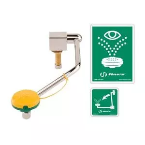 Safety Station with Eyewash in Chrome-H7610