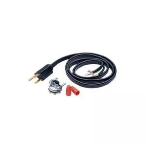 3 ft. Plastic Power Cord Assembly in Black-ICRD00