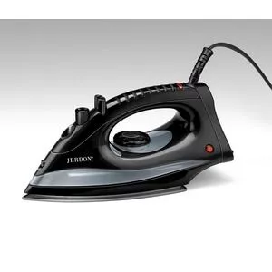 Dual Auto-Off Nonstick Iron with 9 ft. Cord in Black-JJ513B