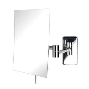 6-1/2 x 8-3/4 in. Wall Mount 5X Magnifying Mirror in Polished Chrome-JJRT695C