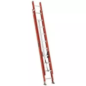 20 ft. 300 lbs. Fiberglass Extension Ladder-LFE3220