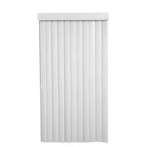 60 x 60 x 3-1/2 in. Economy PVC Vertical Blind in White-LVS6360SCWH