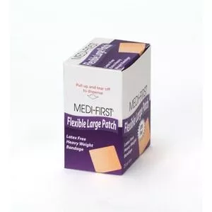 2 x 3 in. Fabric Bandage in Tan (Box of 25)-M61873