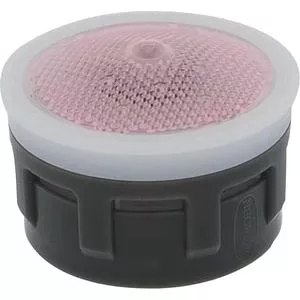 1.2 gpm Aerator with Washer Insert in Clear with Pink-N1453505