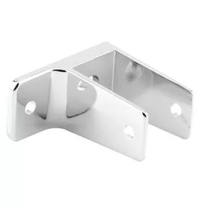 One Ear Wall Bracket in Chrome Plated-P6506395