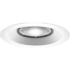 7-3/4 in. Incandescent Open Splay Recessed Trim in White-PP807228