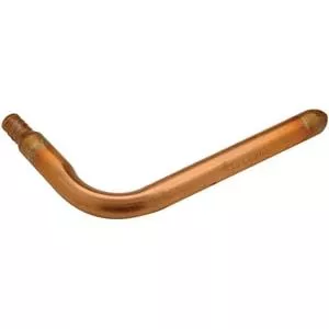 1/2 in. PEX Barbed x Nominal Copper Stubout 6 in. Elbow-QQSTUBL6XX