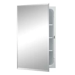 26 in. Recessed Mount Medicine Cabinet in Basic White-R1459
