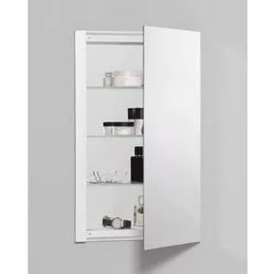 Plain 16 x 26 in. Mirror Cabinet-RRC1626D4FP1