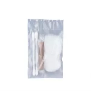 Vanity Kit for Hotel and Motels with 2 Ear Swabs, 2 Cotton Balls and 1 Nail File (Case of 500)-RVANKIT