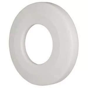 1-1/2 in. Plastic Shallow Box Escutcheon in White-S9216W
