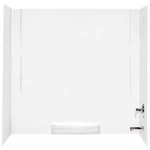 50 x 58 in. Tub & Shower Wall  in White-SGN58WH