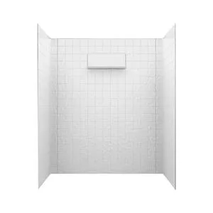 Shower Wall Kit in White-STI7260WH