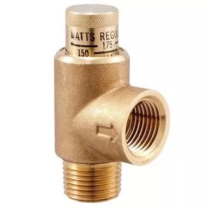 1/2 in. Brass and Rubber Male Threaded x Female Threaded 175# 180F Pressure Reducing Valve-W530CD