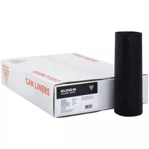 43 x 48 in. 56 gal 16 mic Can Liner in Black (Case of 200)-WCH434816K