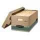 STOR/FILE Medium-Duty 100% Recycled Storage Boxes, Letter Files, 12.88